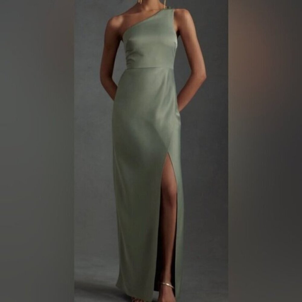 BHLDN Dylan Satin Charmeuse Dress Women Size 2